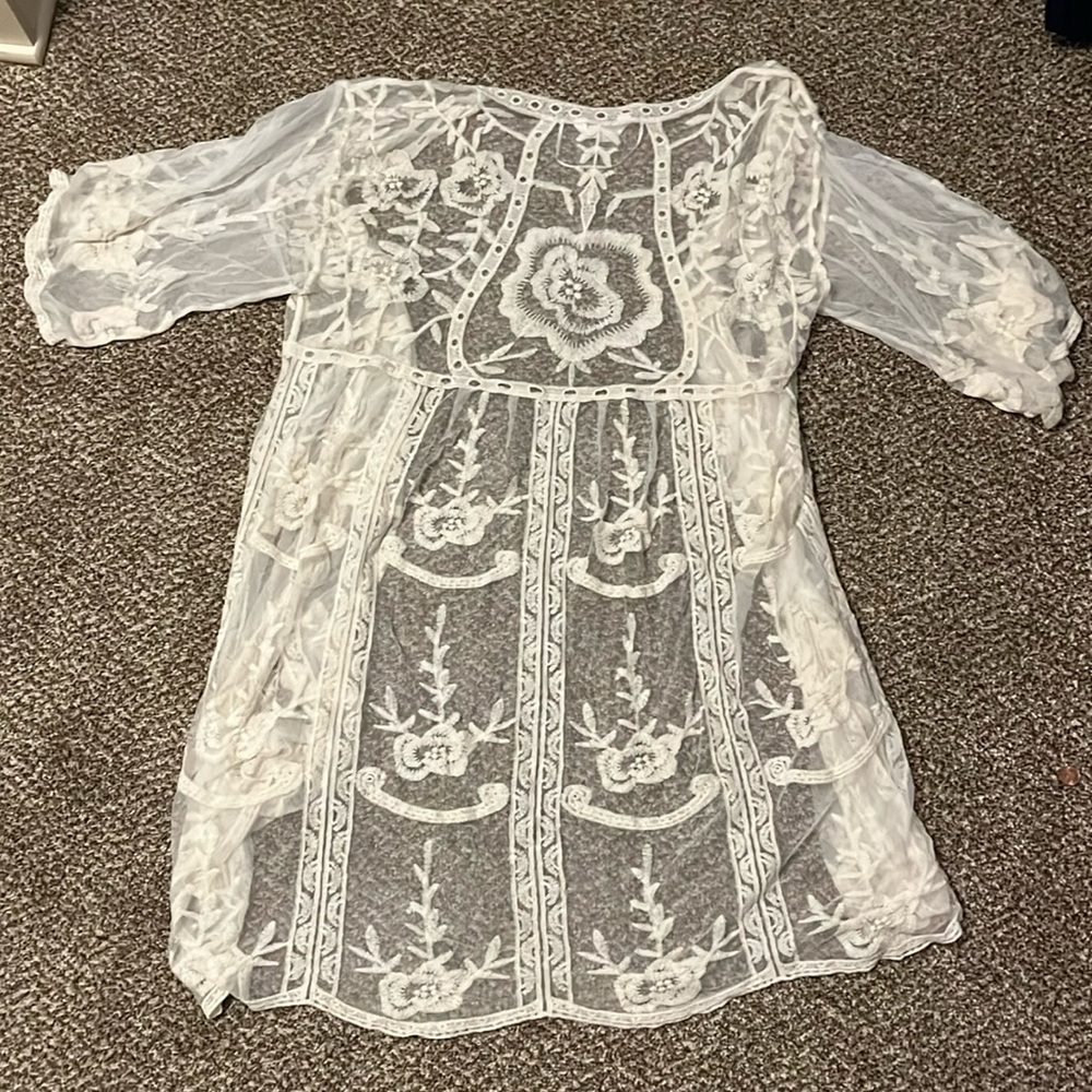 Lauren Conrad Lace Duster